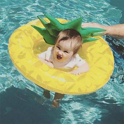 Bouée bébé ananas pas chère