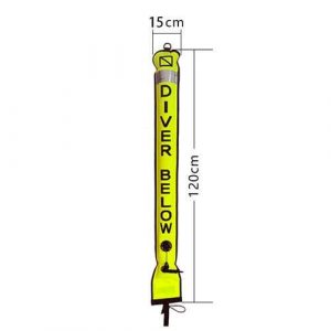 Bouée de marquage pour plongée 1 mètre 20