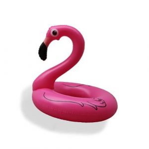 Bouée XL gonflable flamant rose