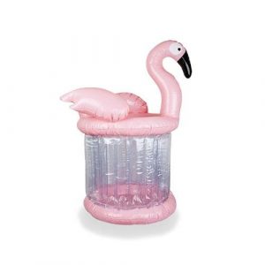 Glacière gonflable flamant rose