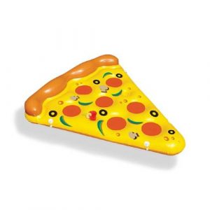 Matelas gonflable pizza