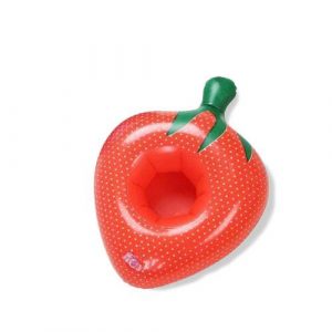 porte verre gonflable fraise